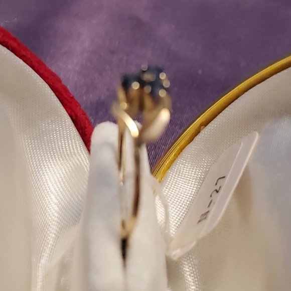 9K Gold Ring with gemstone - Picture 8 of 12